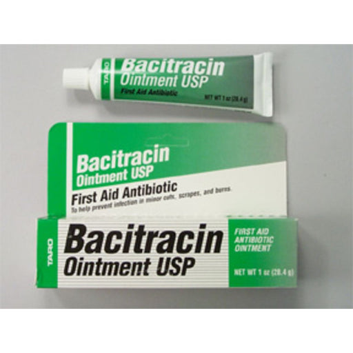 Taro Taro Bacitracin Zinc 500Un/gm Ointment .5oz First Aid Gray