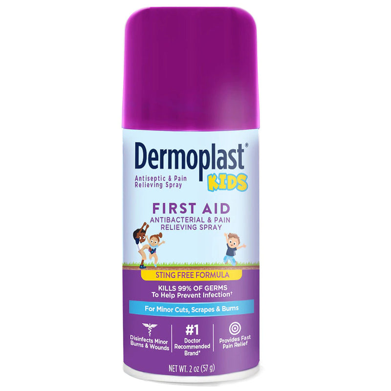 Dermoplast Dermoplast Kids First Aid No-Sting Spray - 2 Oz First Aid Dark Magenta