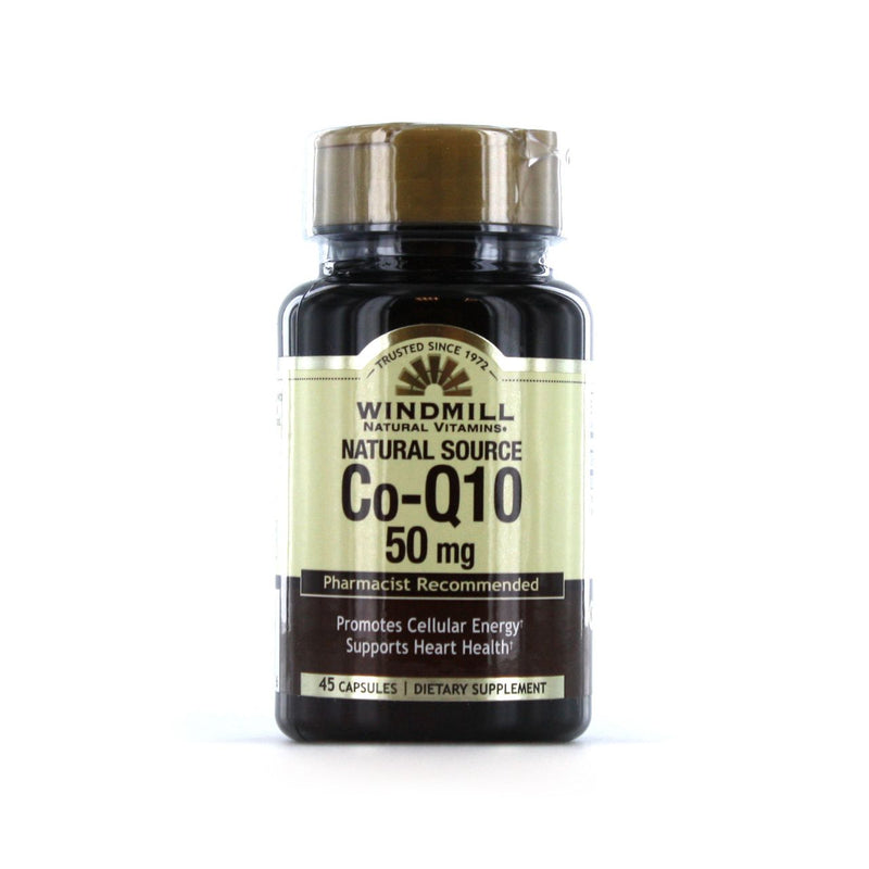 Windmill Coenzyme Q10 Cp 50 Mg 45 Vitamins & Supplements White Smoke