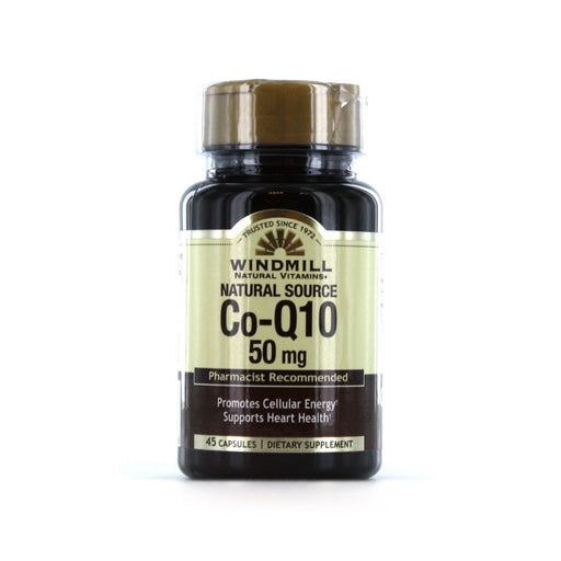 Windmill Coenzyme Q10 Cp 50 Mg 45 Vitamins & Supplements White Smoke
