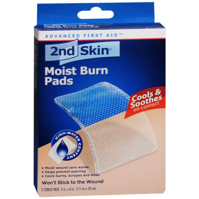 Spenco Spenco 2nd Skin Moist Burn Pads, Large First Aid Tan