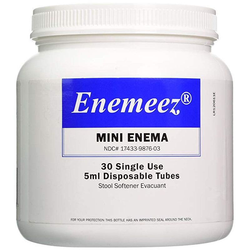 Enemeez Enemeez Mini Enema 283mg, 30 Count – Fast-Acting Constipation Relief Personal Care Lavender