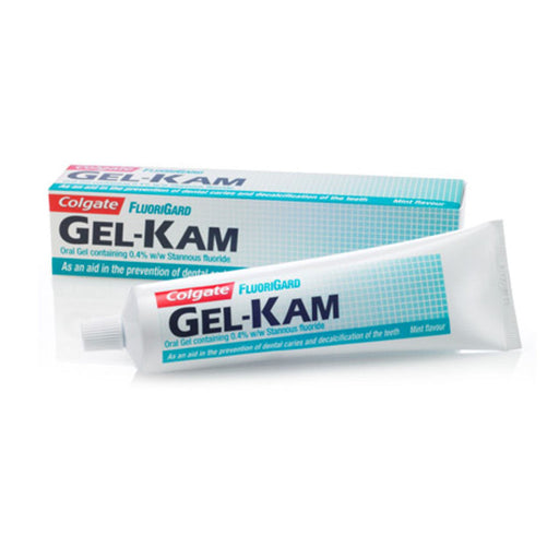 Gel-Kam Gel-Kam Fluoride Preventive Treatment Mint Flavor - 4.3 Oz Teeth Whitening White Smoke