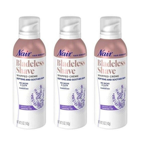 Nair Nair Bladeless Shave Whipped Creme Hair Remover 5 Oz Hair Removal White Smoke