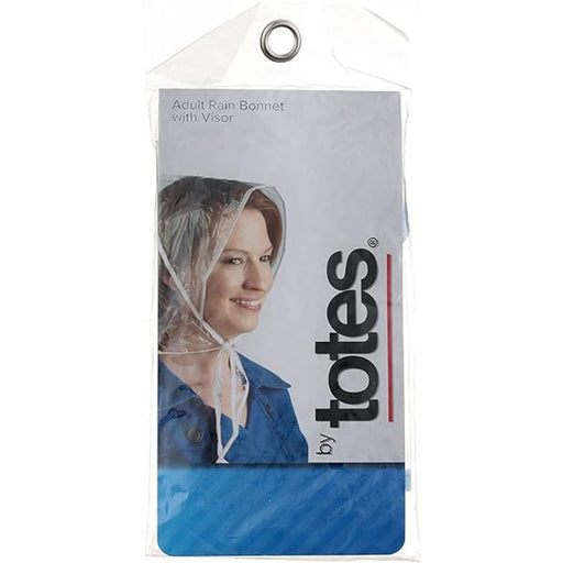 Raines Raines Totes Rain Bonnet With Visor Adult Bath & Body White Smoke
