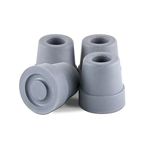 Essential Medical Supply Essential Medical Supply T50012g Quad Cane Tips, Gray, 1/2 Inch Medical White Smoke