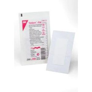 3M 3M Medipore +Pad Soft Cloth Adhesive Wound Dressing, 3569, Dressing - 3-1/2 In X 6 In, Pad - 1-3/4 In X 4 In Salad Dressing Lavender