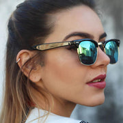 zeroUV Retro Horned Rim Half Frame Flash Mirror Lens Sunglasses 9309 Sunglasses Dark Slate Gray Black Ice,Black Fire,Black Midnight,Shiny Black Mirror,Matte Black Mirror,White Sun,White Ice,Tortoise Ice,White Rainbow,Tortoise Midnight,Black Sun,Tortoise Fire,Rose Mirror