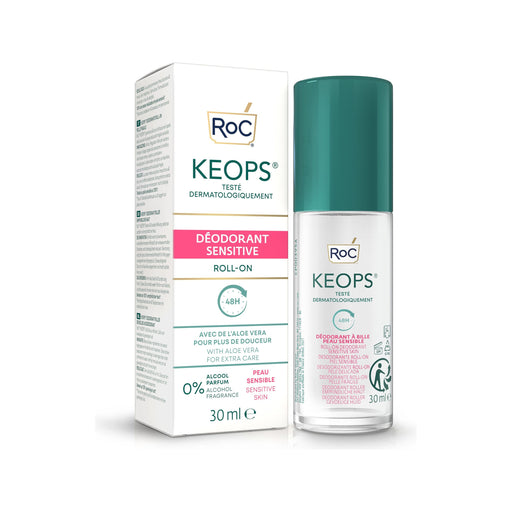 Roc Roc Keops Sensitive Deodorant Roll-on 30ml / 1 Oz Deodorant Sea Green