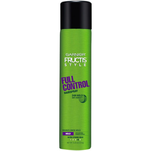 Fructis Style Fructis Style Garnier Full Control Anti-Humidity Ultra Strong Hold Hairspray - 8.25oz Hair Care Olive Drab