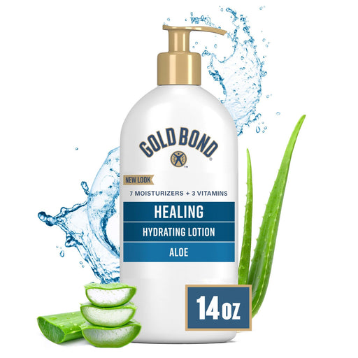 Gold Bond Gold Bond Ultimate Healing Aloe Skin Therapy Lotion 14 Oz Lotion & Moisturizer White Smoke