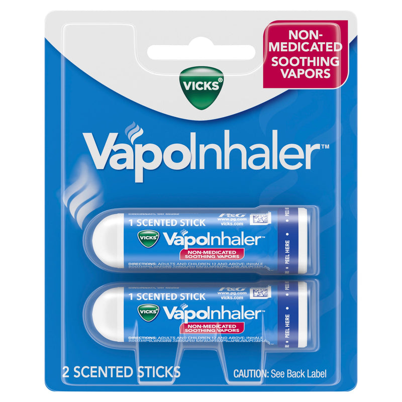 Vicks Vicks VapoInhaler Non-Medicated Portable Nasal Inhaler - 2ct Medicine & Drugs Lavender