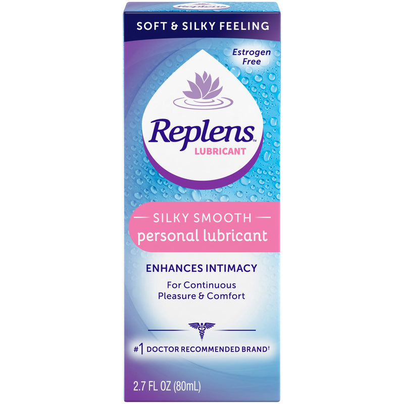 Replens Replens Silky Smooth Personal Lubricant, 2.7 Fl Oz Personal Lubricants White Smoke