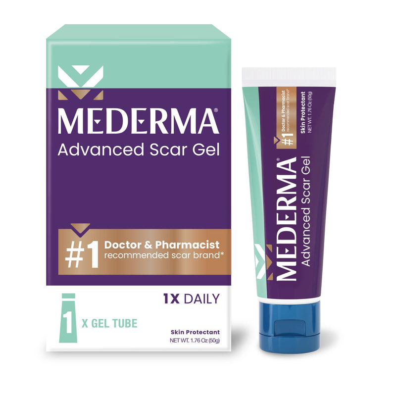 Mederma Mederma Advanced Scar Therapy Gel Treats Old And New Scars - 1.76 Oz First Aid White Smoke