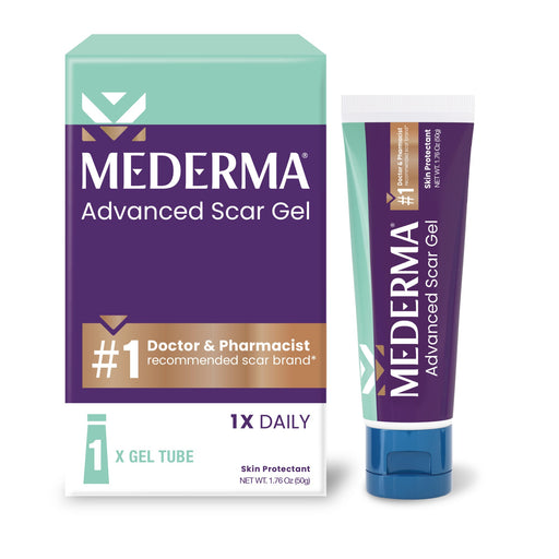 Mederma Mederma Advanced Scar Therapy Gel Treats Old And New Scars - 1.76 Oz First Aid White Smoke