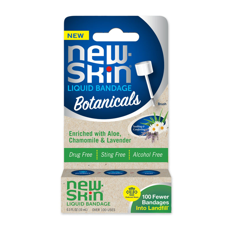 New Skin New Skin Botanicals Liquid Bandage For Minor Cuts And Scrapes 0.3 fl First Aid White Smoke