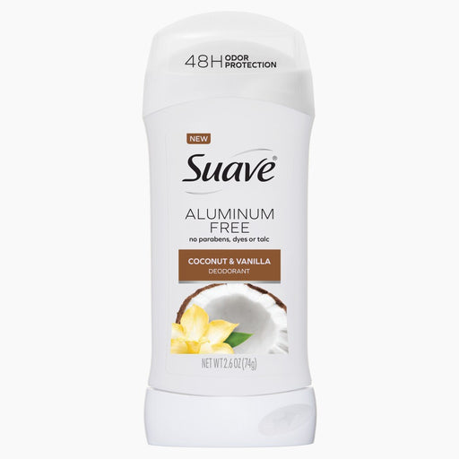 Suave Suave Deodorant, Coconut & Vanilla, Aluminum Free 2.6 Oz Deodorant Lavender