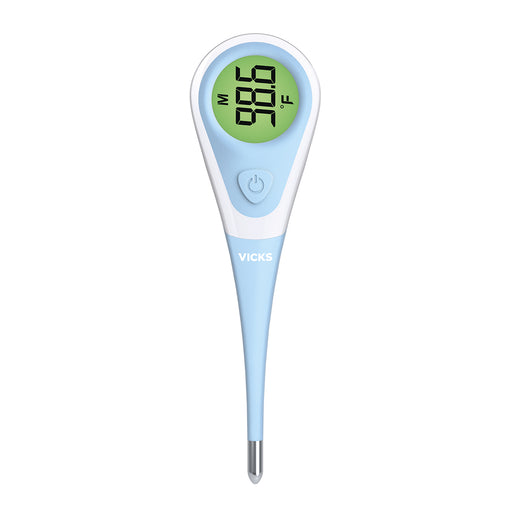 Vicks Vicks ComfortFlex Digital Thermometer with Fever InSight Technology Medical Thermometers White Smoke
