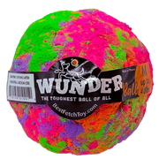 WACKYstore WUNDERball - Best Fetch Toy Black (XL) Over 80 lbs. / Swirl,(XL) Over 80 lbs. / Orange,(XL) Over 80 lbs. / Green,(XL) Over 80 lbs. / Pink,(XL) Over 80 lbs. / Purple,(LARGE) up to 80 lbs. / Swirl,(LARGE) up to 80 lbs. / Orange,(LARGE) up to 80 lbs. / Green,(LARGE) up to 80 lbs. / Pink,(LAR