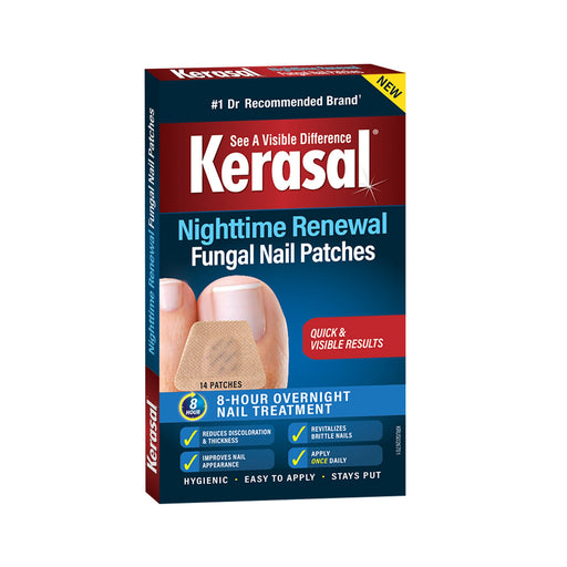 Kerasal Kerasal Nighttime Renewal Fungal Nail Patches Nails Dark Slate Gray