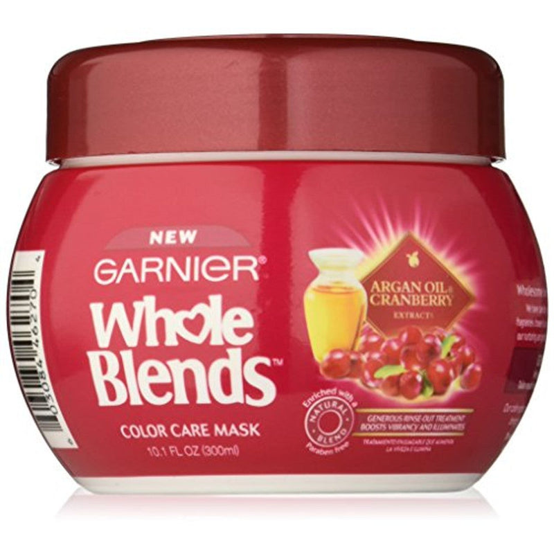 Garnier Garnier Whole Blends Color Care Mask Argan Oil & Cranberry Extracts 10.10 Oz Masks White Smoke