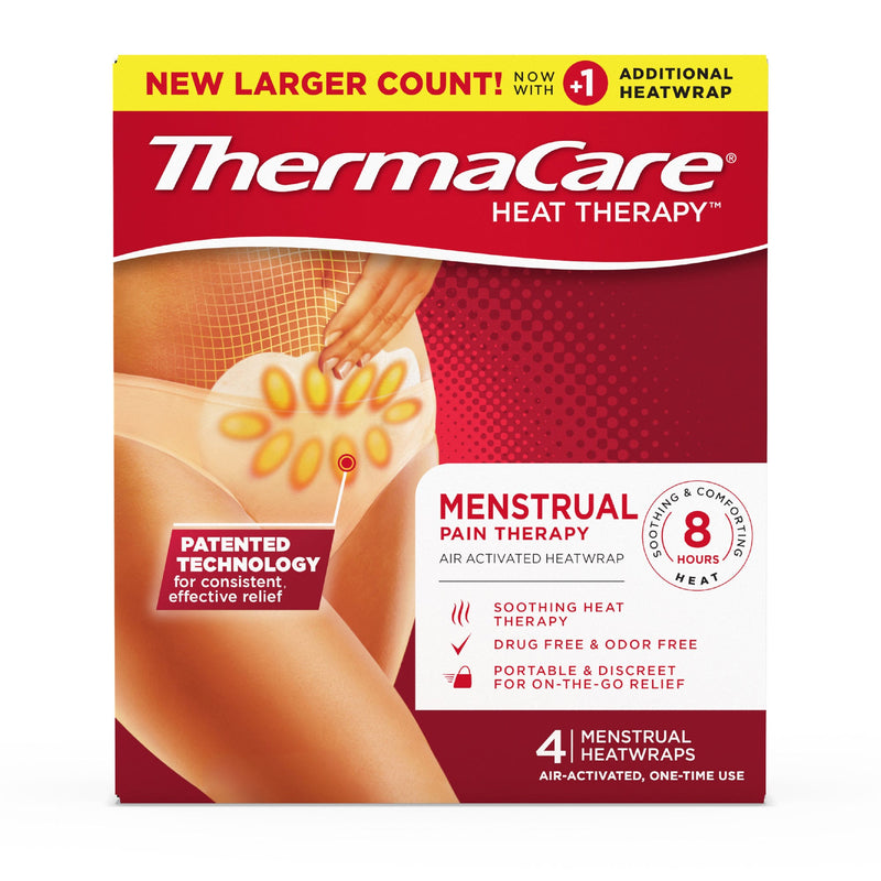 ThermaCare ThermaCare Heatwraps, Menstrual, Pain Therapy Health & Beauty Brown