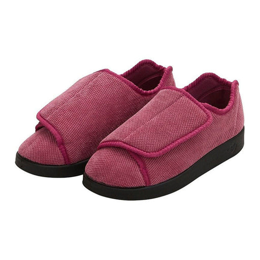 Silverts Silverts Slippers - Dusty Rose, Size 10 / 2X-Wide Shoes White Smoke