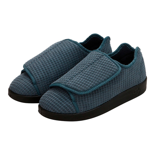 Silverts Silverts Men’s Double-Extra Wide Slip-Resistant Slippers For Seniors 14 Steel Shoes White Smoke