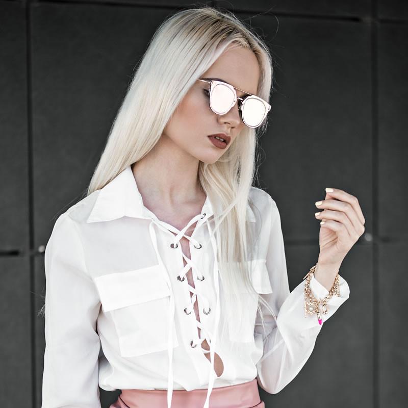 zeroUV Minimal Wire Inner Rim Flat Color Mirror Lens Sunglasses A361 Sunglasses Dark Slate Gray Pink Gold Pink Mirror,Blue Black Blue Mirror,Purple Black Purple Mirror,Red Black Red Mirror