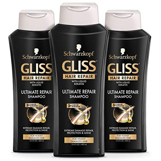 Gliss Gliss Hair Repair Shampoo, Ultimate Repair, 13.6 Ounce Shampoo White Smoke