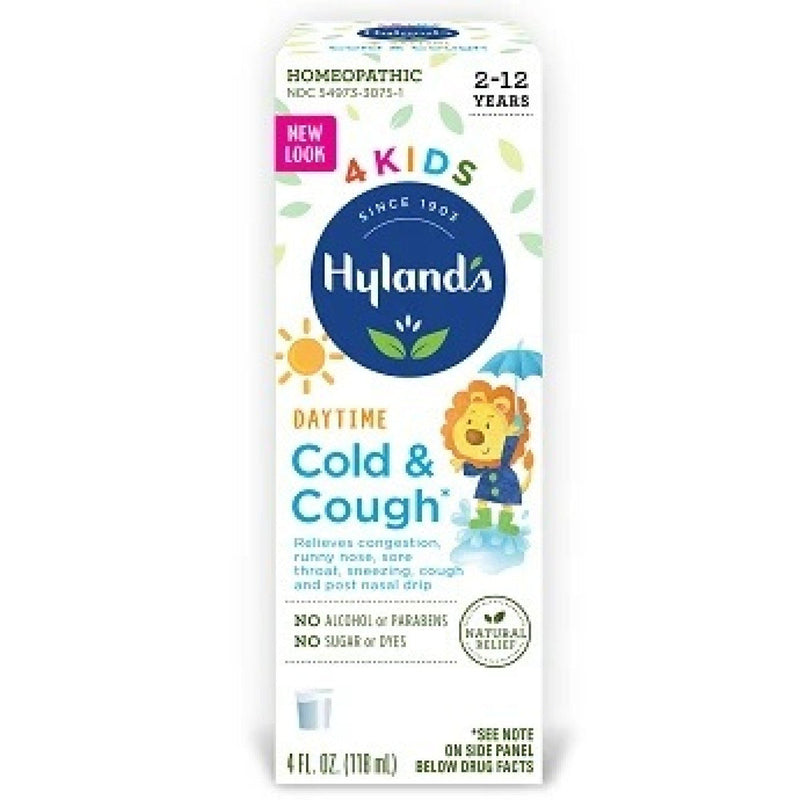 Hyland's Hyland's Naturals Cold & Cough, Nighttime, Homeopathic 4 Fl Oz Health & Beauty White Smoke