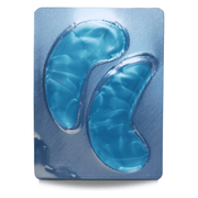 ZAQ Skin & Body 123 Ready ICE BLUE ENERGIZE GEL EYE PATCHES Dark Cyan 1 Pair