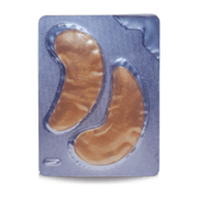 ZAQ Skin & Body 123 Ready HONEY & COPPER HYDRATING GEL EYE PATCHES Slate Gray 1 Pair