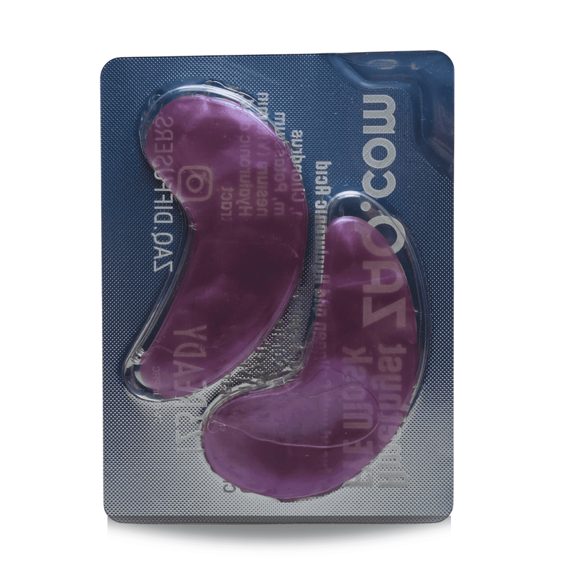 ZAQ Skin & Body AMETHYST EYE MASK - NOURISHING Skin Care Dark Slate Gray 1 Pair