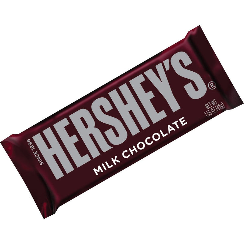 Hershey's Hershey's Milk Chocolate Candy, Gluten Free, 1.55 Oz, Bar Candy & Chocolate White Smoke