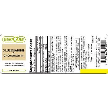 Geri-Care Geri-Care Glucosamine & Chondroitin Plumbing Fittings & Supports White Smoke