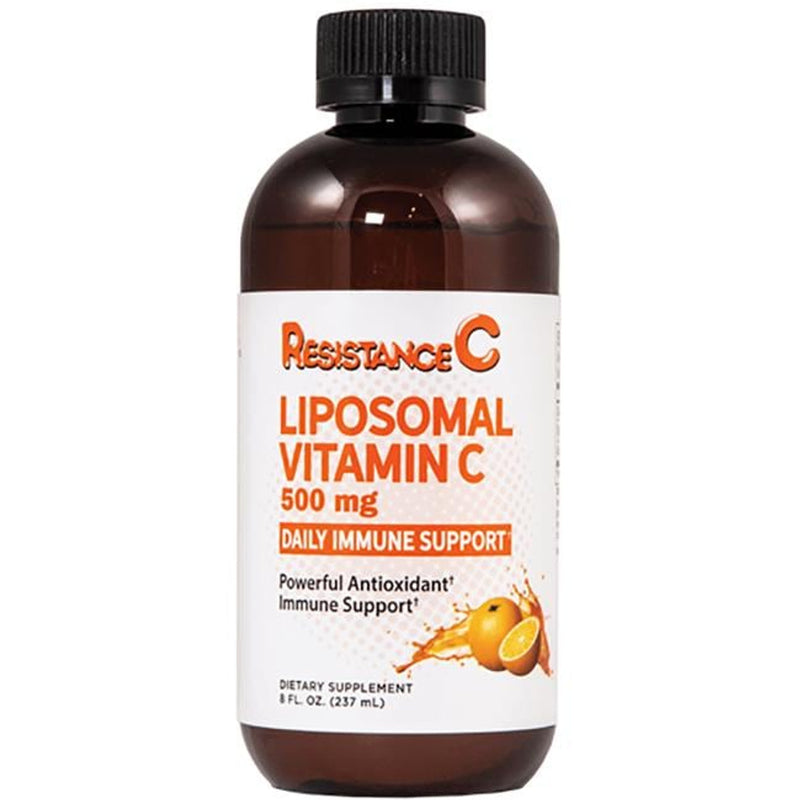 Resistance C Resistance C Liposomal Vitamin Liquid 500 Mg 8 Fl Oz Vitamins & Supplements White Smoke