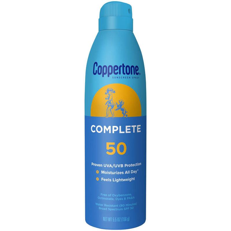 Coppertone Coppertone Complete Sunscreen Spray - SPF 50 - 5.5oz Sunscreen White Smoke
