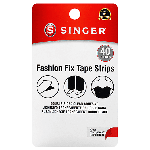 Singer Singer Tape Strips, Fashion Fix, Clear Fabric Lavender