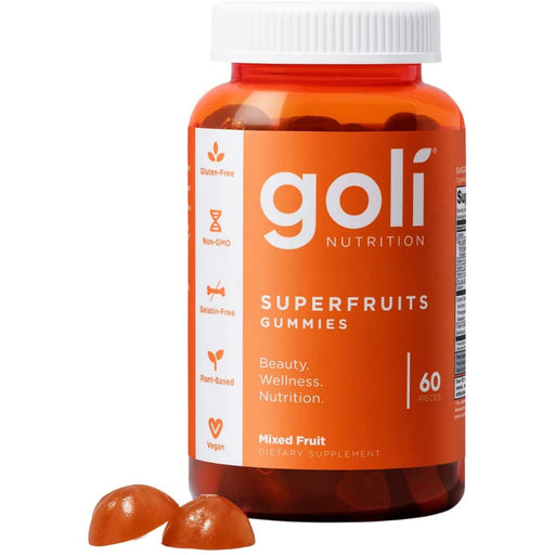Goli Nutrition Goli Superfruits Gummies Cw 60 Vitamins & Supplements White Smoke