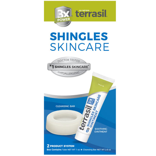 Terrasil Terrasil Shingles Skncr Kt 3xPwr First Aid White Smoke