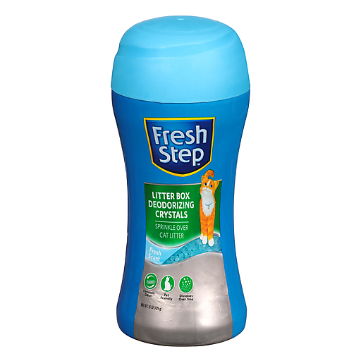 Fresh Step Fresh Step Litter Box Scent Crystals In Scent, 15oz Cat Litter White Smoke