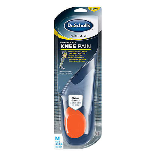 Dr. Scholl's Dr. Scholl's Orthotics, For Knee Pain, Medium, Men's Personal Care Tomato