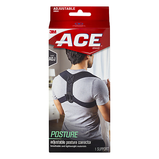 3M 3M ACE Posture Corrector, 208620, One Size - Adjustable Supports & Braces Lavender