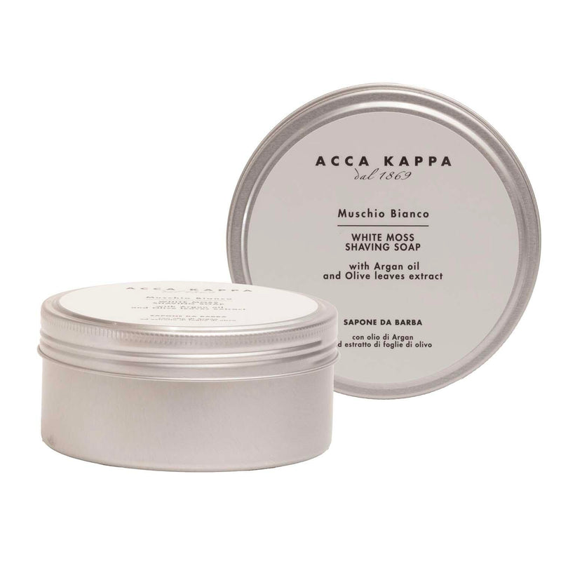 Acca Kappa Acca Kappa  Muschio Bianco White Moss Shaving Soap 8.45 oz. Shaving Soap White Smoke