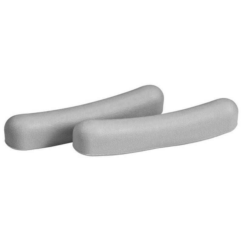 Carex Carex Gray Rubber Crutch Pads, 1 Pair – Universal Underarm Replacement Pads (2" x 6") Mobility & Accessibility White Smoke