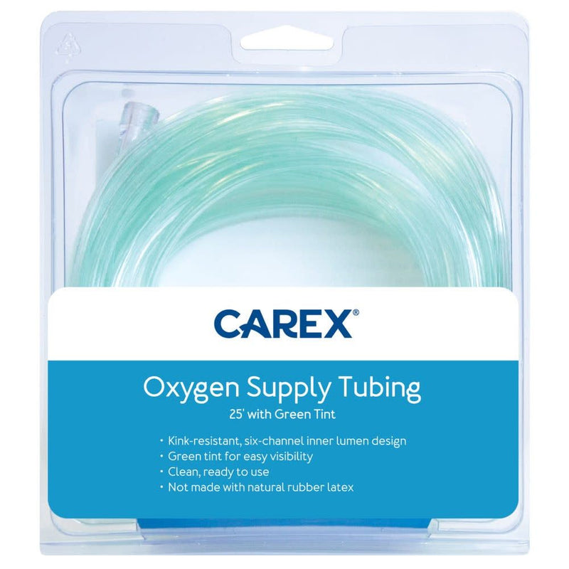 Carex Carex Oxygen Supply Tubing With Green Tint, 25 FT Personal Care Lavender