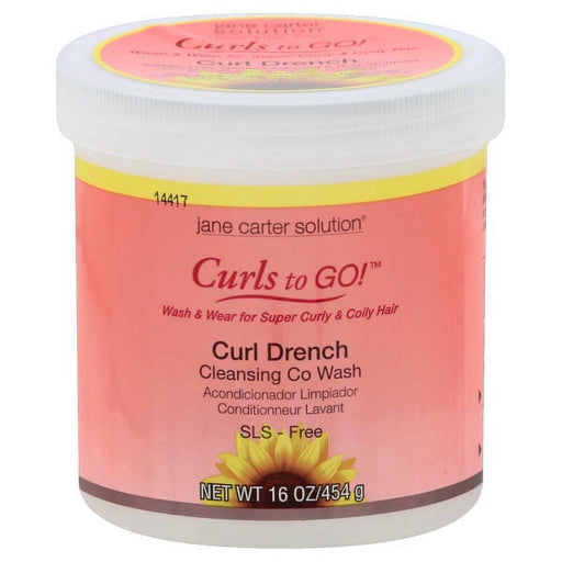 Jane Carter Solution Jane Carter Solution Curls To Go! Curl Drench Cleansing Co Wash - 16 Oz Hair Care Light Gray