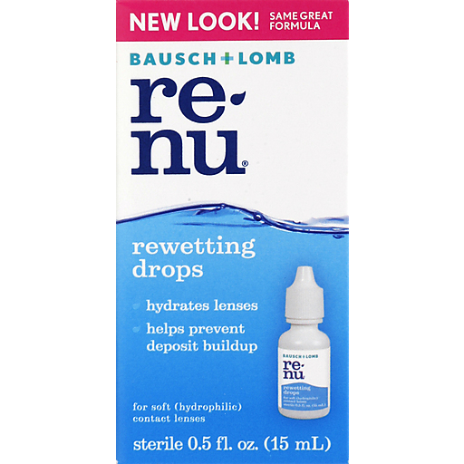ReNu ReNu Rewetting Drops Eye Drops & Lubricants White Smoke