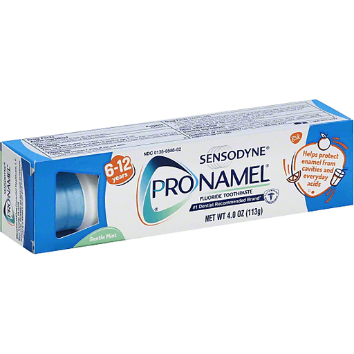 Sensodyne Sensodyne Pronamel Gentle Mint Fluoride Toothpaste - 4 Oz Toothpaste White Smoke